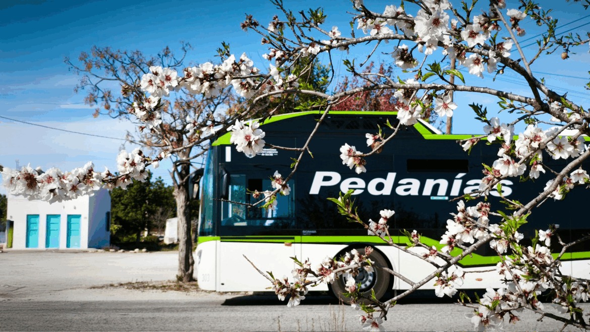 El autobús a pedanías llega a 1’3 millones de pasajeros en 10 meses