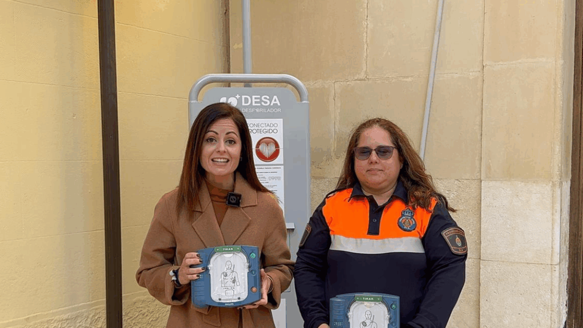 Elche contará esta Navidad con desfibriladores portátiles para unas fiestas cardioprotegidas