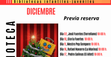 Espectáculo infantil navideño en las bibliotecas municipales
