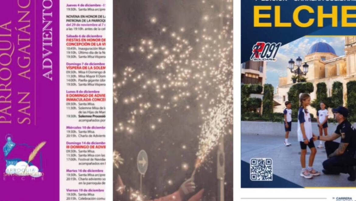 Eventos con cortes de calle o limitación de estacionamiento previstos del 5 al 11 de diciembre