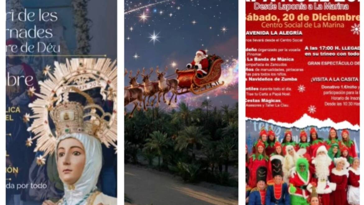 Eventos con cortes de calle o limitación de estacionamiento previstos del 19 al 25 de diciembre