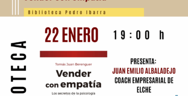 Presentación del libro «Vender con empatía», de Tomás Juan Berenguer