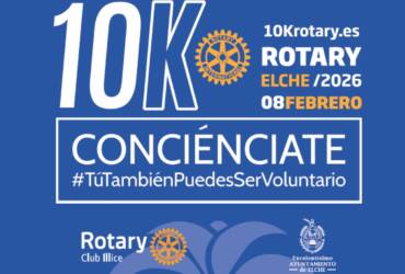 Elche celebra este domingo la carrera 10k Rotary-Conciénciate y ya supera los 1.100 inscritos