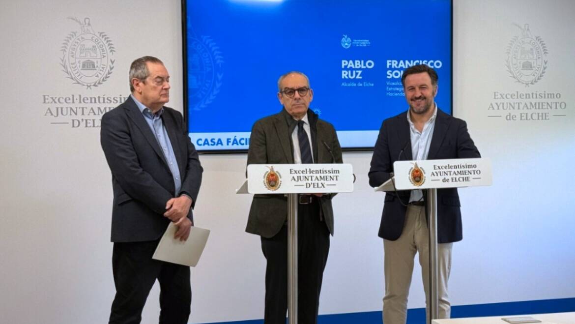El Ayuntamiento impedirá el acceso de políticos, asesores y altos cargos a la vivienda pública en Elche
