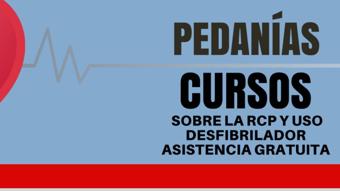 El Ayuntamiento organiza cursos gratuitos de RCP y uso del desfibrilador en pedanías