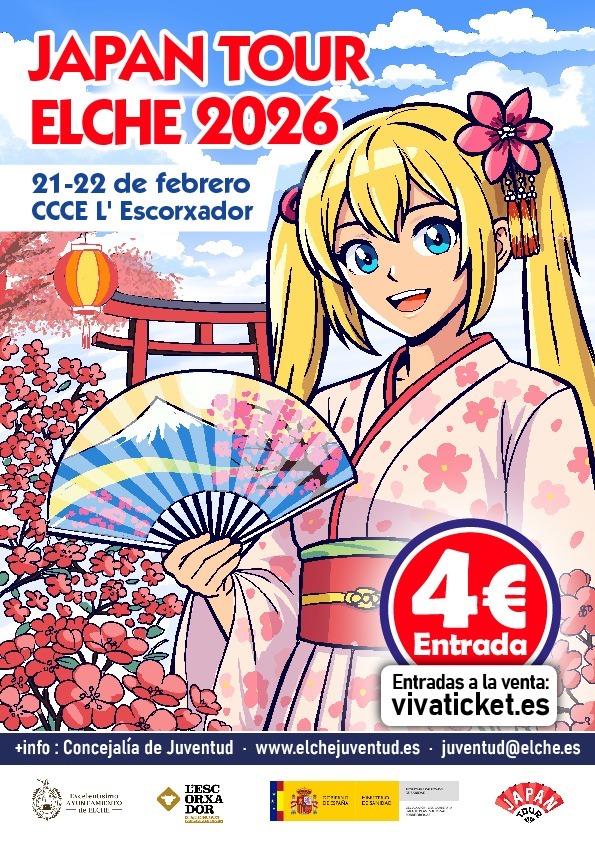 Torna el Japan Tour Elx el 21 i 22 de febrer a L’Escorxador