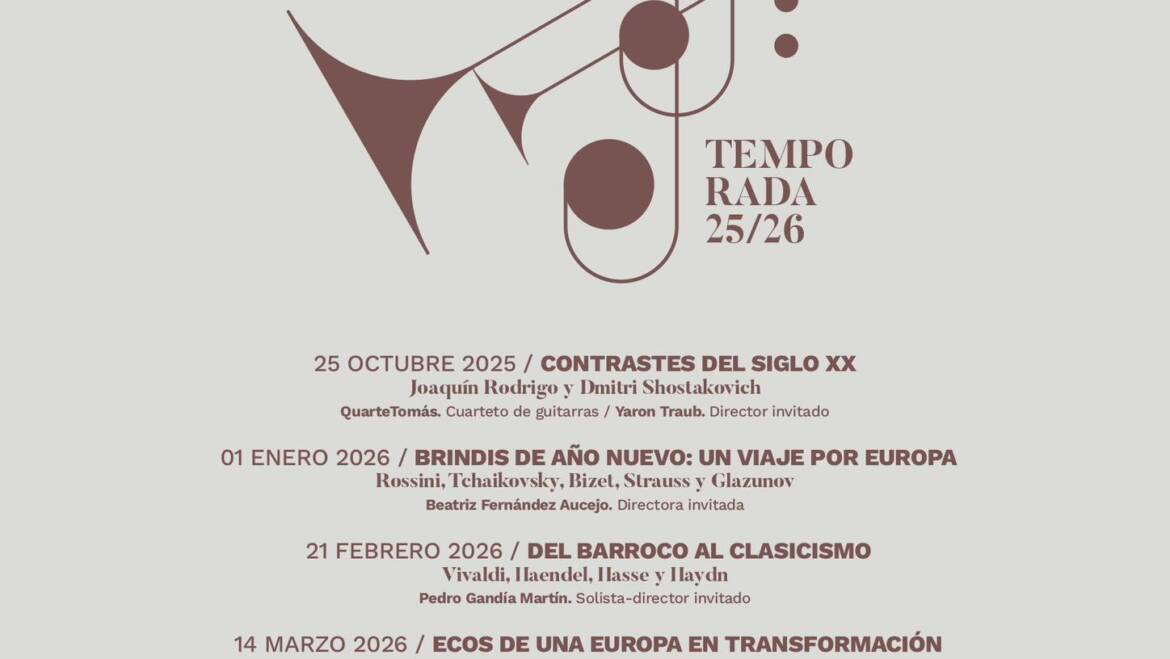 El Gran Teatre oferix un concert de música clàssica amb l’Orquestra Simfònica Ciutat d’Elx i el teatre musical “La ópera de los tres centavos ”