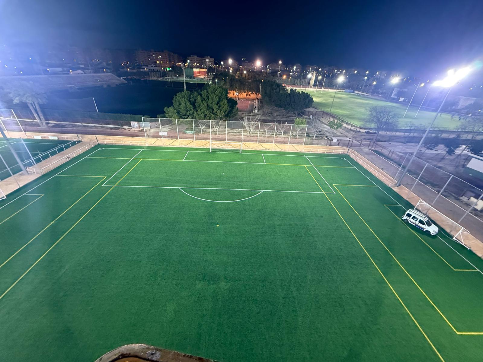 Elche moderniza la iluminación de campos e instalaciones deportivas con luz LED (2)
