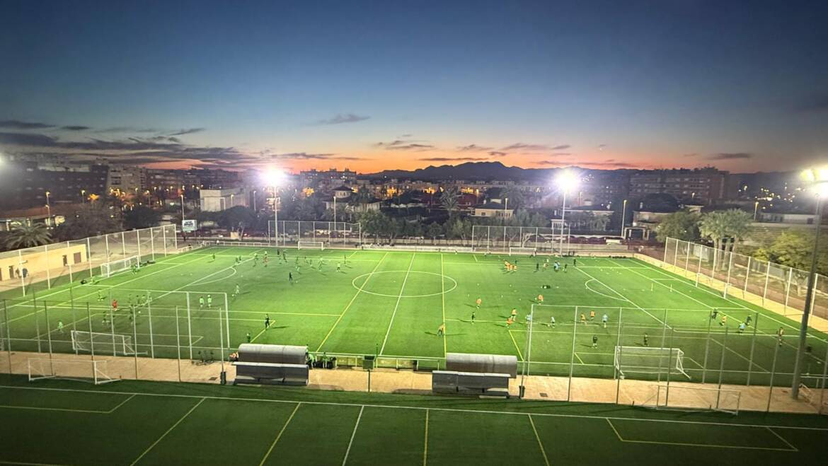 Elche moderniza la iluminación de campos e instalaciones deportivas con luz LED