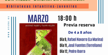 Hora del cuento y taller familiar en las bibliotecas infantiles