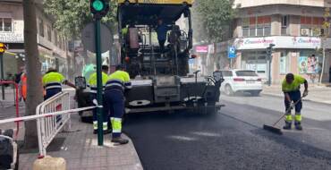 Avanza el Plan de Asfaltado en casco urbano y pedanías con una inversión de 2,1 millones de euros