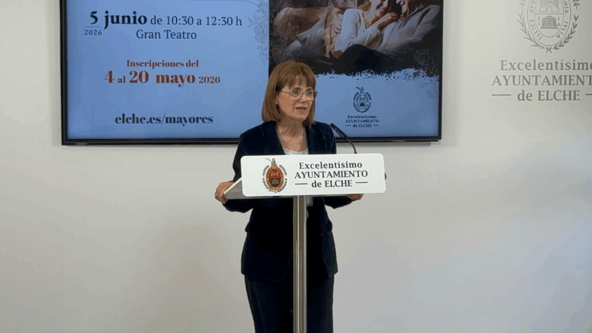 Elche realiza un homenaje a los mayores de 90 años el próximo 5 de junio