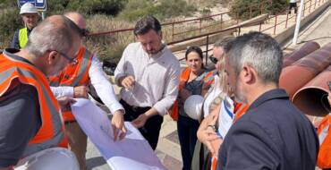 Elche ultima la construcción del nuevo tanque de tormentas en Arenales del Sol
