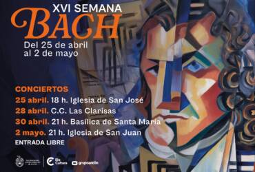 La Semana Bach celebra su XVI edición con un ciclo de conciertos del 25 de abril al 2 de mayo