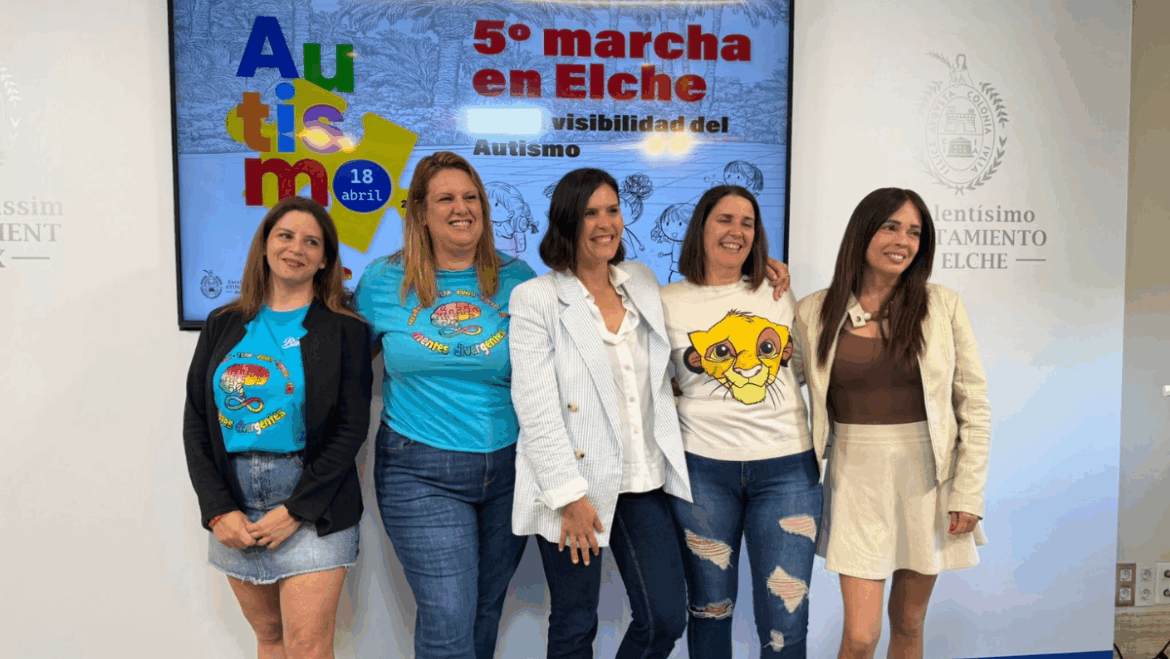 Elche acoge este sábado la tradicional marcha por la visibilidad del autismo