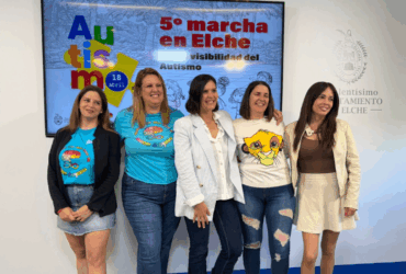 Elx acull este dissabte la tradicional marxa per la visibilitat de l’autisme