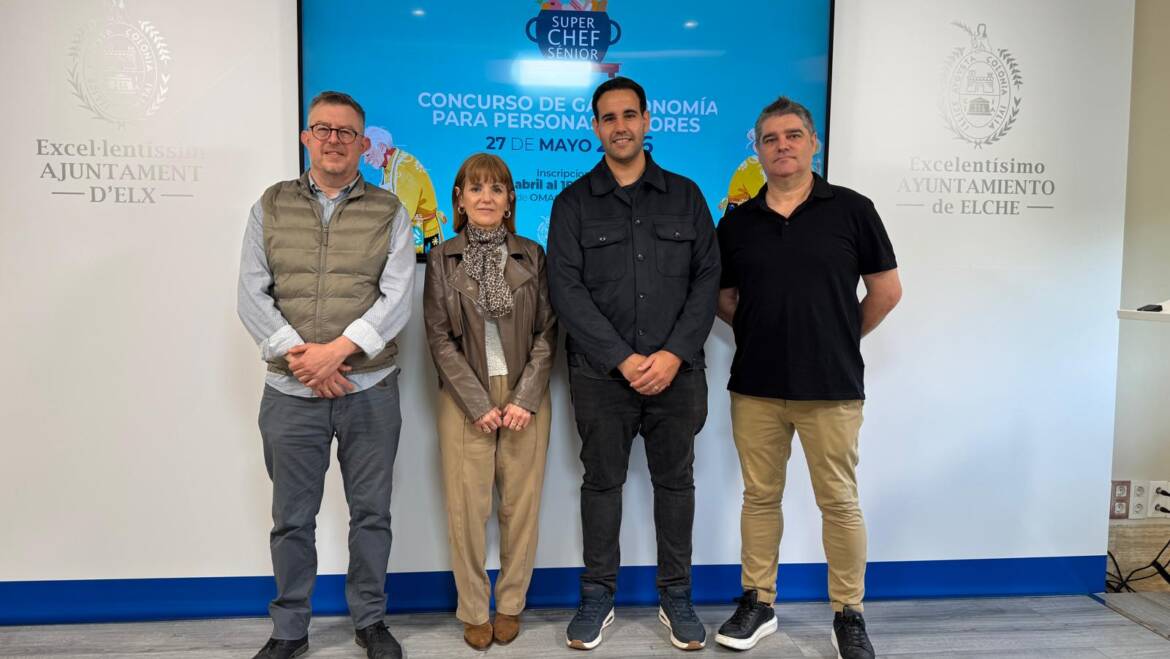 Elx celebra el 27 de maig una nova edició del concurs gastronòmic Superxef Sènior