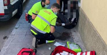 Dos detenidos por agredir con un machete a otro usuario de comedor social