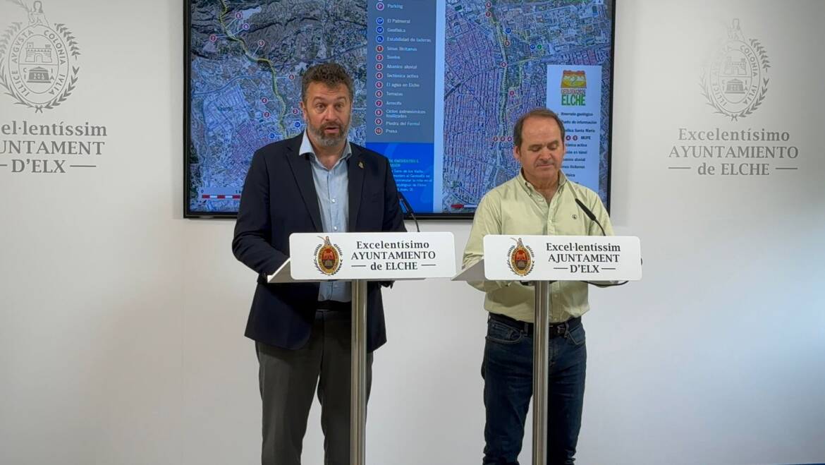 Elche celebra el Geolodía 2026 con rutas para descubrir el patrimonio geológico ilicitano