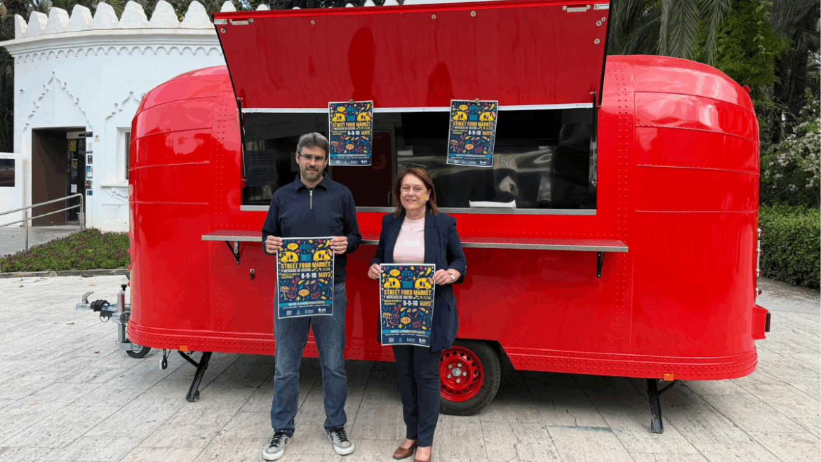 El ‘Street Food Market’ regresa a Elche del 8 al 10 de mayo con gastronomía, música y ocio familiar