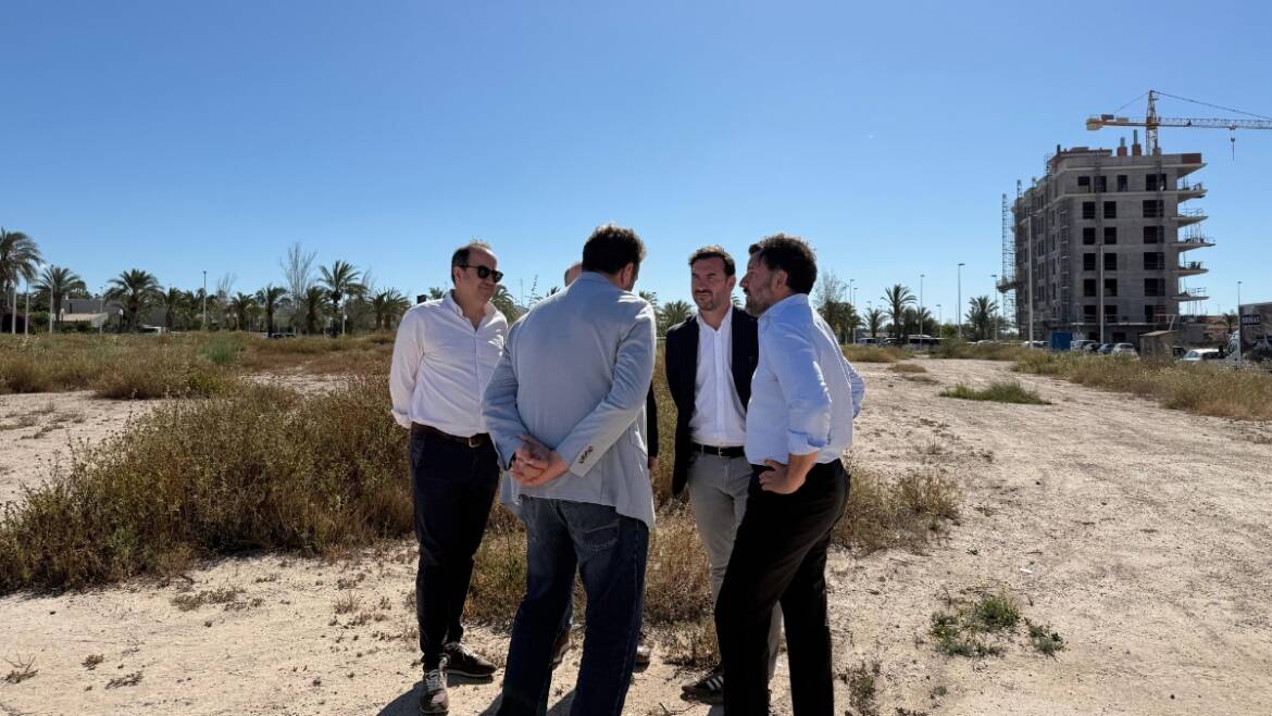 Comienzan los trámites para construir una nueva zona deportiva con piscina en Puertas Coloradas