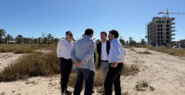 Comienzan los trámites para construir una nueva zona deportiva con piscina en Puertas Coloradas
