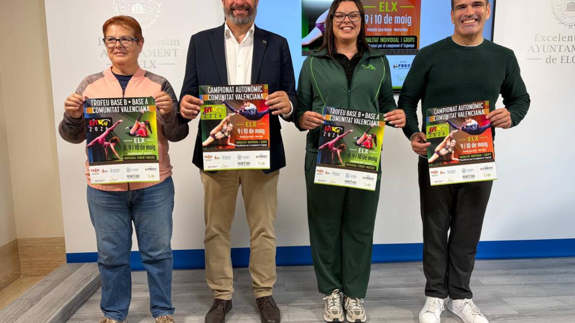 Elche acoge este fin de semana el Campeonato Autonómico nivel Nacional de baile deportivo Fit Kid