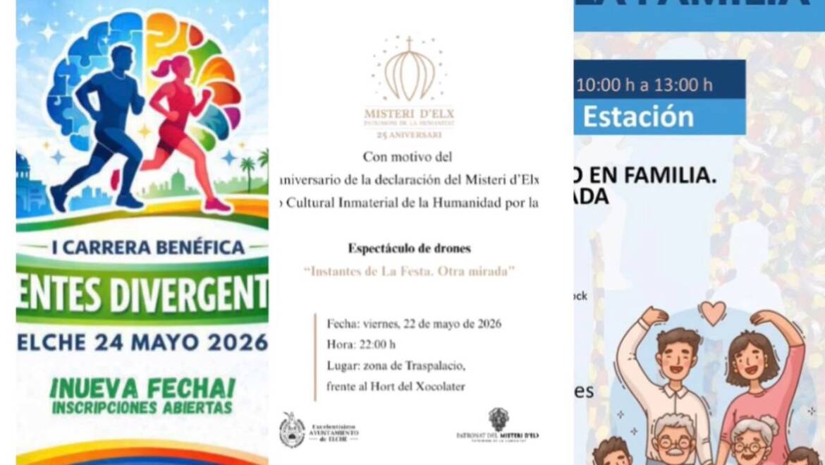 Eventos con cortes de calle o limitación de estacionamiento previstos del 22 al 28 de mayo de 2026
