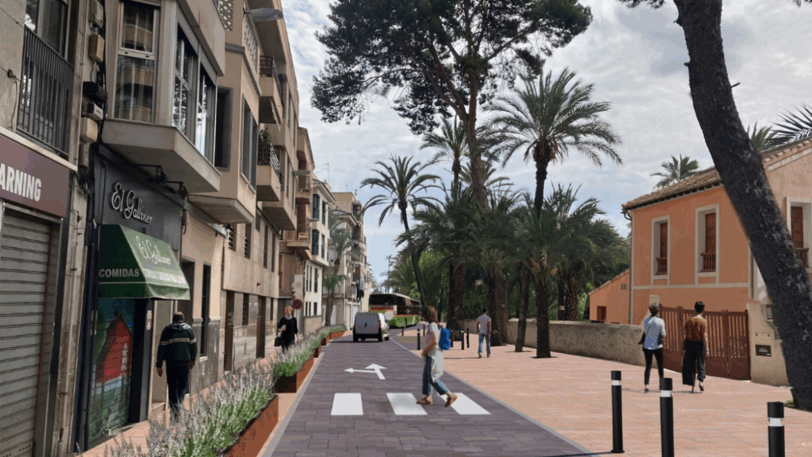 Comencen els treballs previs a la renovació integral del carrer Porta de la Morera i entorn