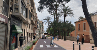 Comienzan los trabajos previos a la renovación integral de la calle Porta de la Morera y entorno