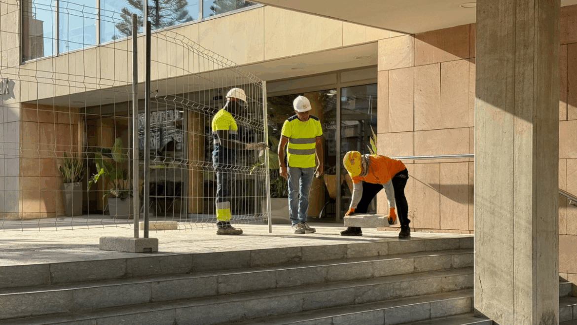 Comienzan los trabajos de reurbanización en el entorno del Mercado Central
