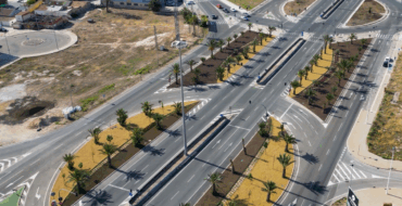 El Ayuntamiento finaliza el ajardinamiento de las rotondas situadas en la Ronda Oeste
