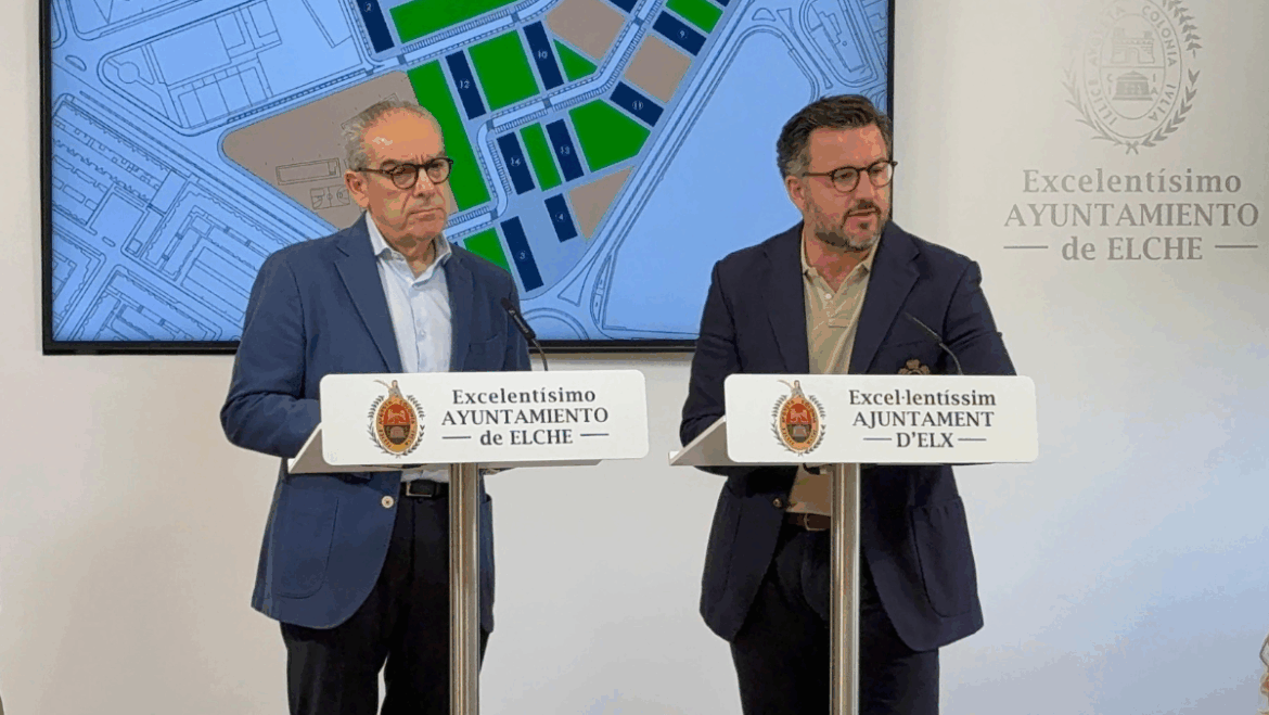 Elx i Generalitat aborden el finançament de 328 noves vivendes per a continuar la transformació de Sant Antoni
