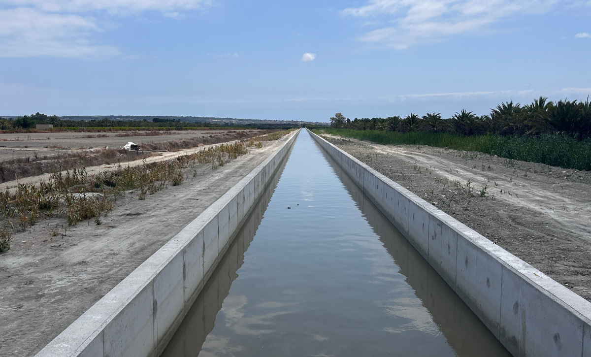 Fin a las obras de rehabilitación del Primer Canal de Riegos de Levante (1)