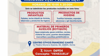 El Ayuntamiento activa un dispositivo de ayuda solidaria para los afectados por los terremotos de Venezuela