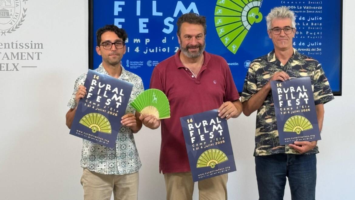 La XIV edició del Rural FilmFest arriba al Camp d’Elx de l’1 al 4 de juliol