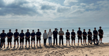 Un dispositivo de más de 40 agentes garantiza la seguridad en las playas este verano