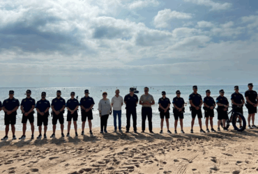 Un dispositivo de más de 40 agentes garantiza la seguridad en las playas este verano