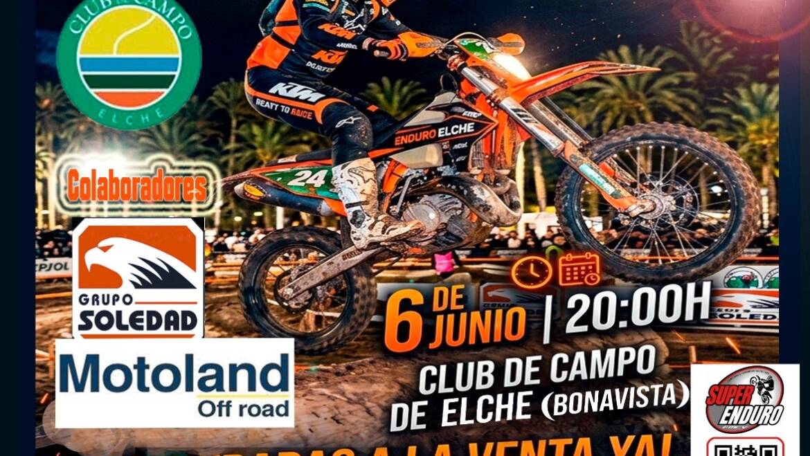 Elche acoge la II edición del Open Internacional Super Enduro con más de 30 pilotos