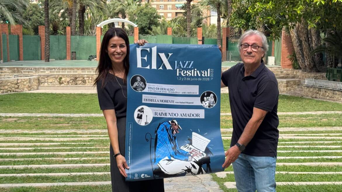 Torna l’Elx Jazz Festival amb la seua XVI edició de l’1 al 3 de juliol