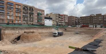 Avancen les obres del futur centre sociocultural de Jayton