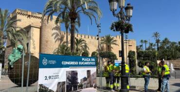 Comienzan las obras de remodelación de la Plaza del Congreso Eucarístico