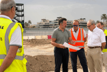 Comienzan las obras de reurbanización del entorno del estadio Martínez Valero