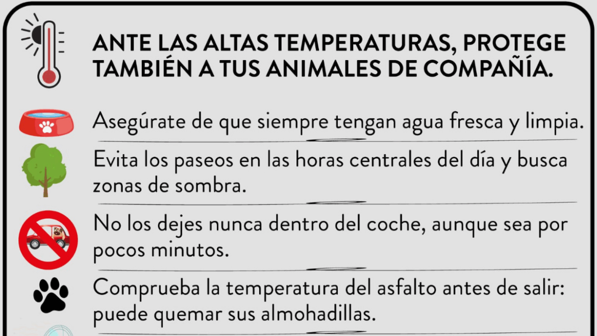El nivel naranja por altas temperaturas se amplia hasta este jueves