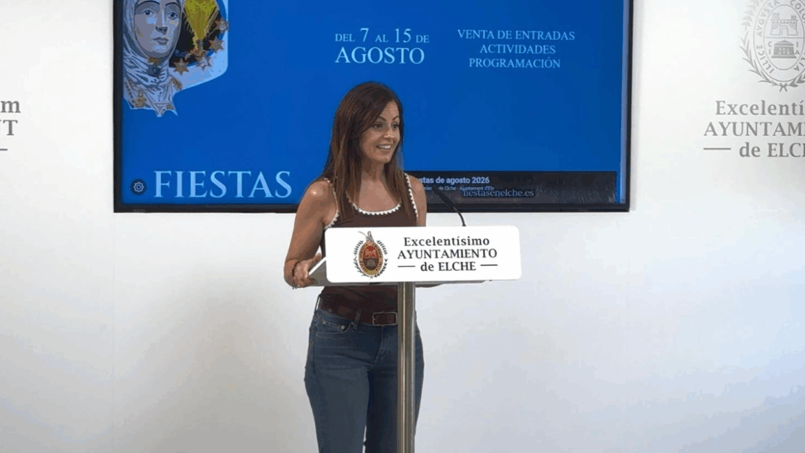 Elx presenta la web oficial de Festes d’Agost amb tota la programació i servicis actualitzats