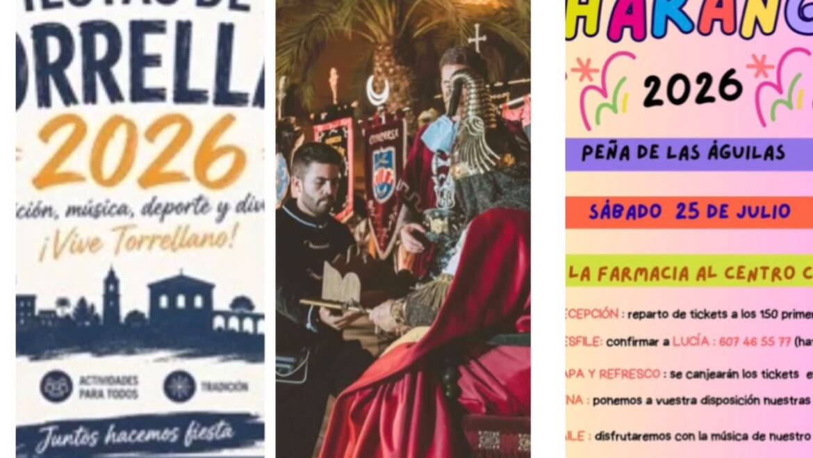 Eventos con cortes de calle o limitación de estacionamiento previstos del 24 al 30 de julio de 2026