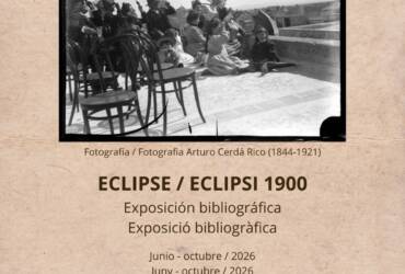 ‘Eclipsi 1900’, una exposició bibliogràfica per a recordar l’històric fenomen a Elx