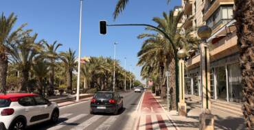 Entran en funcionamiento los nuevos semáforos de avenida de Novelda para mejorar la seguridad vial