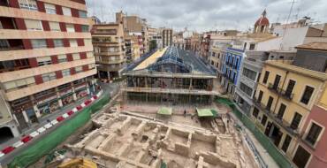 La excavación de los Baños Árabes avanza dentro del proyecto de restauración del Mercado Central