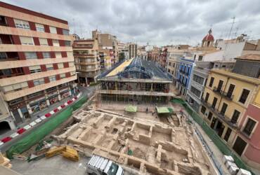L’excavació dels Banys Àrabs avança dins del projecte de restauració del Mercat Central